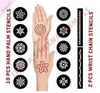 Reusable Mehndi Stencil Henna Tattoo Stencil For Women  Girls Set Of 32 Pcs