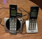 Vtech Cs6919-2 Dect 6 0  Cordless Phone Caller Id Call Waiting 2 Handsets Silver