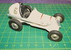 Vintage Roy Cox Thimble Drome Tether Race Car -cream No  5