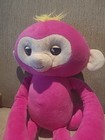 Fingerlings Hugs Bella Pink Advanced Interactive Plush Baby Monkey Pet 17   