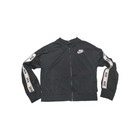 Nike Jacket Youth Xl Black White Logo Swoosh Track Full Zip Lightweight  0017 