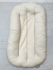 Snuggle Me Toddler Lounger And Gray Organic 100  Cotton Cover  Large