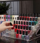 7 Layers Nail Polish Organizer Holder Rack  Clear Display Rack For Cosmetics Sun