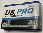 Us pro 4-piece Nut Splitter Cracker Remover Set - New Factory Sealed