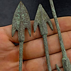 On Sell 3  Collection Of  Bronze Arrows And Spear Points  Roman And Later  14 
