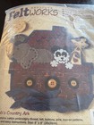 Dimensions Felt Works Applique Kit 62036 Noah   s Country Ark Vintage 1995 Sealed