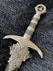 Robin Of Locksley Medieval Dagger With Decorative Scabbard Fantasy Display Knife