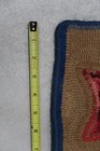 Handmade Wool Hooked Rug Runner Folk Art Stars Waves Grace Ayres 2012 11x32 A2
