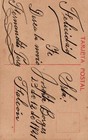 1911 Antique French Happy New Year Happy Couple Tinted Orig Photo Postcard Rppc