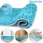 Microfiber Non-slip Bath Mat Absorbent Bathroom Shower Home Floor Rugs Carpet