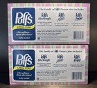 1994 Puffs Pink Facial Tissues Floral Box 250 Count 2 Ply  lot Of 2  Vintage