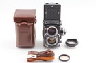   Top Mint W  Case Hood   Rollei Rolleiflex 2 8f Tlr Planar 80mm F2 8 From Japan