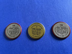 1964 Topps Baseball Coins Lot Of 3 Coins Vg