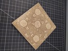 Minton Ceramic Antique Victorian Lot 5 Tiles Floral Arts Crafts Style Transfer