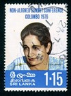 Sri Lanka Cancelled Stamp Non-aligned Summit Conference  Colombo 1976 G3