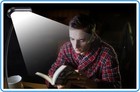 Usb Rechargeable Led Book Light Flexible Clip On Reading Lamp Bed Travel