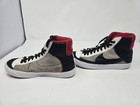 Nike Blazer Mid Vintage Suede Black White Red Retro Skate Y2k Og Swoosh Hi Top