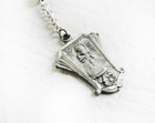 Lovely Vintage Sterling Silver Infant Jesus Of Prague Chaplet Hand Rosary