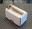 Wolfman Wr2 Dual Comb 1 35 Matte Bronze Razor  Mint  Free Shipping 