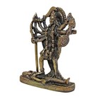 Maa Kali Statue Hindu Mahakali Destroy Evil Forces Shiva Shakti Brass Charm  3