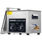0l Ultrasound Cleaning Machine With Heater And Timer  240w Stainless Steel Ul   