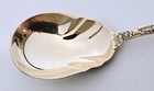 Alvin Bridal Bouquet Sterling Silver Shell Sugar Spoon - Gw No Mono