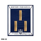 Mexican Military   2nd Lieutenant Insignia Pin Set   Mexico   N s  Meyer   New