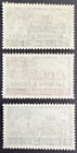 Bahrain 1955 Scott 96-98 Set Of 3 Mnh Surcharged Stamps Queen Elizabeth Qeii