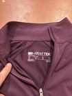 Ariat Tek Heat Series Shirt Womens Medium Burgundy 1 4 Zip Long Sleeve Sun