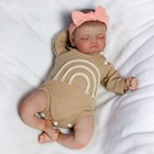 16  Realistic Reborn Baby Dolls Vinyl Silicone Girl Doll Lifelike Newborn Gift