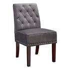 Velvet Dining Chairs  Drm scuum Modern Accent Chair For Living Room Velvet Grey