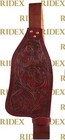 Western Leather Horse Saddle Fender Pair Hand Tooling Replacement Fenders 