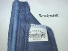 Longaberger Tarragon Cornflower Blue Basket Fabric Liner Guc