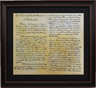 Framed Lincoln s Emancipation Proclamation Set By Patriot Gear Company