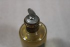 Rare Antique Blue Bird Hair Dressing Bottle With Paper Label   Stopper B2-6