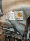 Vintage Camo Hunting Carhartt Treebark Cu359 Jacket And Pants Size Large