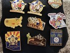 15 Fop Fraternal Order Of Police Pins  Various Years  States  Conferences