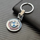 Bmw Double-sided Logo Enamel Keychain Us Seller Free Shipping