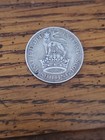 Great Britain Shilling 1928 English Crest Vintage Coin 