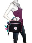 Lunch Bag Kipling Ermy Insulated Travel School Bag Rainbow Fun Jet Black  Nwt