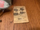 Heddon Reel Spinning No  205-r   Original Box And Manual 1960 s-years In Storage
