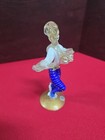 Vintage Murano Glass Lady Figurine 7 5in