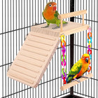 Bird Parrot Perch Parakeet Cage Accessories Swing Budgies Cockatiels Lovebirds