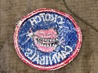 Vintage Crotch Cannibals Novelty Patch - Us Navy Vietnam - Japan Made - Raunchy