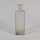 Antique Vapo-cresolene Co  Apothecary Bottle 1894 Patent Clear Glass Medicine