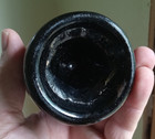 1840s Privy Dug Blackglass Dip Mold Blown Pontiled Ale Bottle Crude