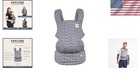 Adjustable Ergonomic Baby Carrier 7-45 Lbs - Multiple Carry Positions   Comfort