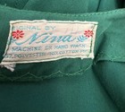 Original By Nina Green Dress Kaftan Boho Hippie Embroidery Floral Muumuu Mumu