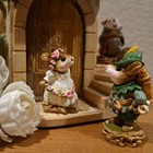 Wee Forest Folk Robin Hood Figurines Rh-1  Rh-2  Rh-3  Complete Set Of 3 Mice