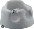 Bumbo Infant Floor Seat Baby Sit Up Chair With Adjustable Harness  Cool Gray 